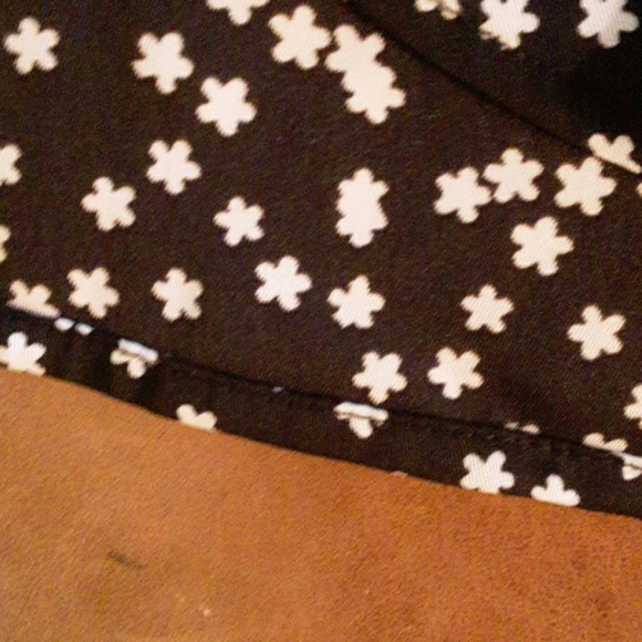 Express stars button up LS  blouse SP - Picture 5 of 5